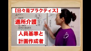 2019年ケアマネ試験対策：日々是プラクティス【通所介護：人員基準と計画作成者】