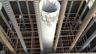 🤔☝️ Why Need PVC PIPE into column during concrete pouring  ?