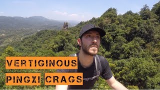 VERTIGINOUS HIKE OF TAIWAN PINGXI CRAGS