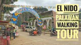 El Nido Palawan, Philippines. Walking Tour, 2025 [4K HD] 🇵🇭