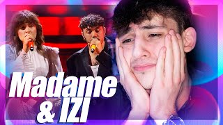 Madame e.... IZI OMMIODDIO SEI VIVO😍 #sanremo Reaction Quarta Serata - Duetti