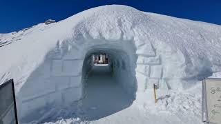 🇨🇭 Fondue 🧀 Igloo ❄️ - Engstligenalp Switzerland - Suiza