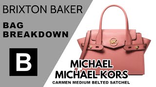 Michael Michael Kors Carmen Medium Belted Satchel