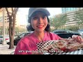 downtown of tampa. 在坦帕市區吃地道紐約pizza，逛河濱步道，看高人水上漂。