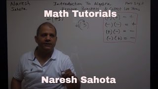 Introduction to Algebra Remove Brackets and Collect Like Terms Part 1 of 2