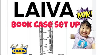 IKEA-LAIVA BOOK CASE/ SET UP/STEP BY STEP