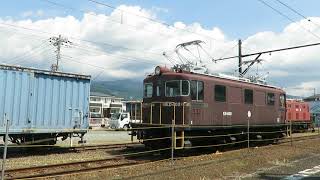 岳南鉄道ED402型構内運転！(激レア)パート1