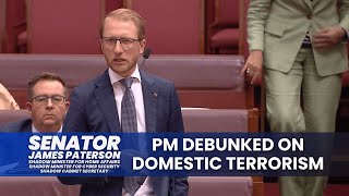 Senator Paterson debunks PM's excuses on major thwarted terror attack