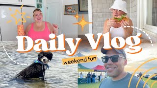 Weekend Daily Vlog: Beach Day & Car Show!