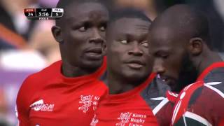 (HD) Hong Kong 7s | Kenya v France | Pool B | Full Match Highlights | Rugby Sevens