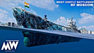 RF Moscow - Most costly BB 💴 26k/AC Not justified - Modern Warships