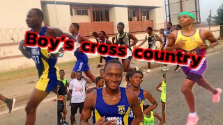 8km cross country. Boys. Ashanti Region inter-co. 2025. [ 27:32.14sec. ]