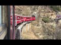 Riding the World’s Most Beautiful Snow Train!  Bernina Express  Italy🇮🇹 - Switzerland🇨🇭