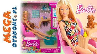 BARBIE KOSMETYCZKA 💅🏻 MANI-PEDI SPA 🧖🏻‍♀️  MegaDyskont