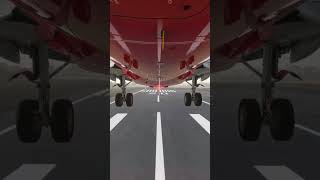 Landing Boeing 737| Landing Gear view