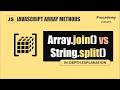 JavaScript split() and join() Method Explained Step by Step: Convert Strings to Arrays (and Back!)