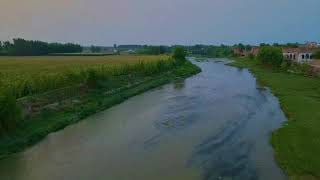 An Amazing Sun Set Drone View In Charsadda KPK