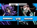 UNDER NIGHT IN BIRTH 2 SYS:CELES, Gordeau vs Nanase (Noctis vs Boltstruck) UNI2 Replay