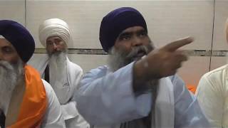 Baba Harnam Singh Dhuma angered/ਜਦੋਂ ਪੱਤਰਕਾਰ ਨੂੰ ਪੈ ਗਏ ਬਾਬਾ ਹਰਨਾਮ ਸਿੰਘ