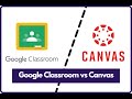 Google Classroom vs Canvas