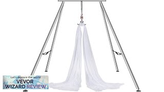 VEVOR Aerial Yoga Frame \u0026 Yoga Hammock 9.67 ft Height Professional Yoga Review