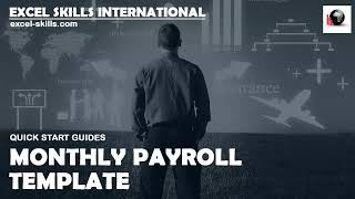 Monthly Payroll Template Getting Started