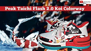 Peak | Taichi Flash 2.0 Koi | Unboxing and Review #Peak #basketballsneakers #koi #basketball