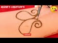 reema's Creation's simple mehndi desing by {💕reema_rathore 💕}..😍😍