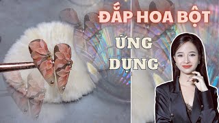 Đắp hoa bột ứng dụng - Các lưu ý quan trọng khi đắp hoa bột