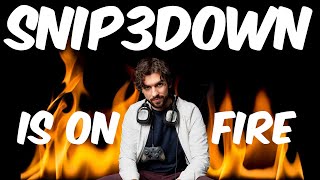 SNIP3DOWN IS ON FIRE! FARMING The Ranked Lobby feat. ImperialHal \u0026 Baronful