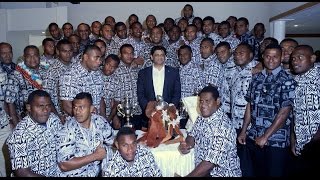 Fijian Acting Prime Minister and Attorney General officiates Nadroga Rugby Union Awards Night.