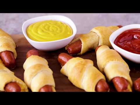 Ditch your buns and wrap your hot dogs in croissants instead