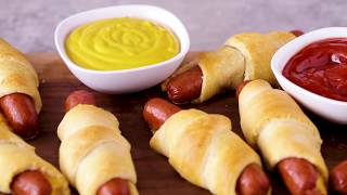 Crescent Dogs I Pillsbury Recipe