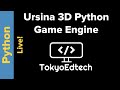 Live Coding: Ursina 3D Python Game Engine (Getting Started)