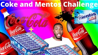 I Tried Coca Cola and Mentos Experiment - - Dropping Mentos in Coke