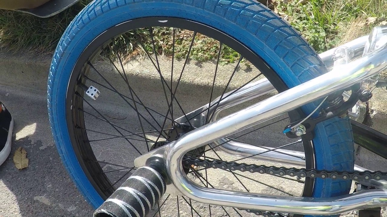 Bike Check Old School Aluminum Looptail Custom BMX. - YouTube