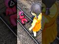 GTA V: SQUID GAME DOLL SAVING SQUID GAME GUARD FROM THOMAS THE TRAIN #shorts