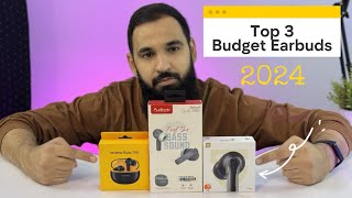 Best Bluetooth Wireless earbuds under 7000 Rupees | My top 3 budget earbuds 2024. 🇵🇰