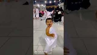 Amazing kid in new Haram Makkah #shorts #short #makkah #mecca #islam #new #umrah #kids #pakistan