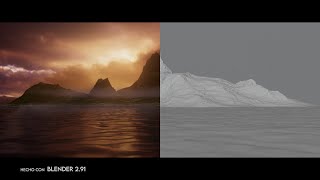 Isla... Blender 2.91 - Breakdown...