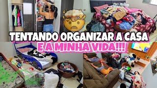 TIREI TUDO DO LUGAR UM NOVO COMEÇO- FOI DIFÍCIL MAIS VENCI 🙏 FAXINA PESADA EM CADA CÔMODO DA CASA🫧