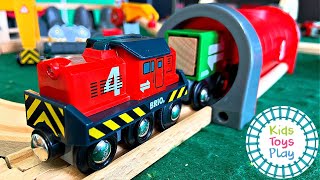 BRIO World Huge Toy Train Railway Track Build