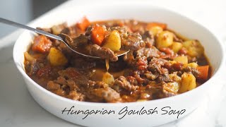 [Sub] 남펴니의 세계요리 5탄 너무 쉬운 헝가리 굴라쉬 만들기_Traditional Hungarian Goulash_Gulyas_퀸요리