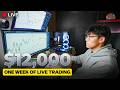 I made 12k in one week trading, here’s how I did it (live results)