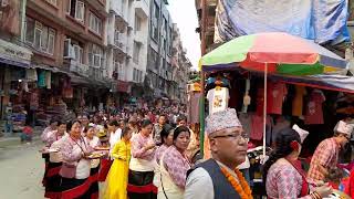 One of Newari Culture...nini n paju ko first janku...🙏