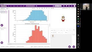 Simple Data Analysis Student Score | Python Editor | PictoBlox