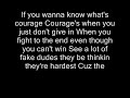 unikkatil courage ft. milot lyrics by anthem