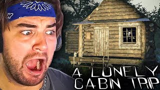 SOMEONE BROKE INTO MY CABIN... SAVE ME | A Lonely Cabin Trip