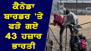 Canada Border 'ਤੇ ਫੜੇ ਗਏ 43 ਹਜ਼ਾਰ ਭਾਰਤੀ