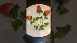 #strawberries #erdbeeren #youtubeshorts #shortvideo #yummy #creative